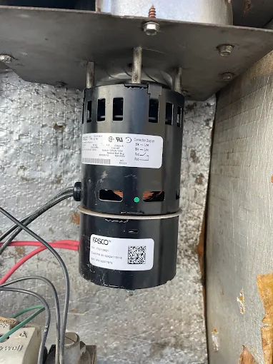 Fasco draft inducer motor replacement