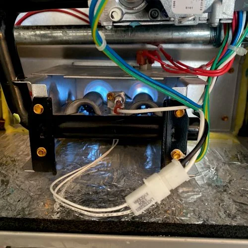 Furnace burner assembly diagnostic